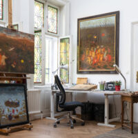 Do. 10.9.2026 um 18 Uhr ZU GAST BEI BRAUER - Führung durch Atelier und Beletage