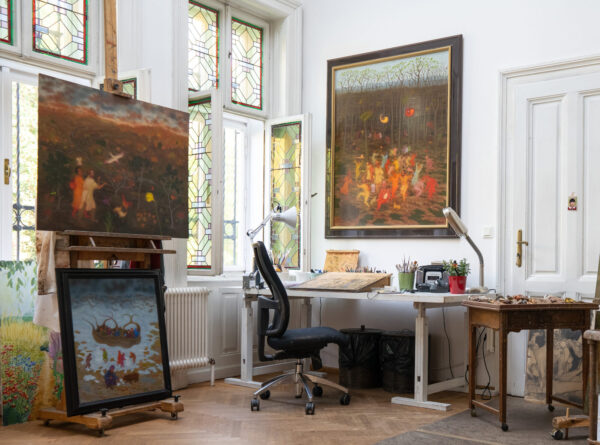 Mi. 5.11.2025 um 14 Uhr ZU GAST BEI BRAUER - Führung durch Atelier und Beletage